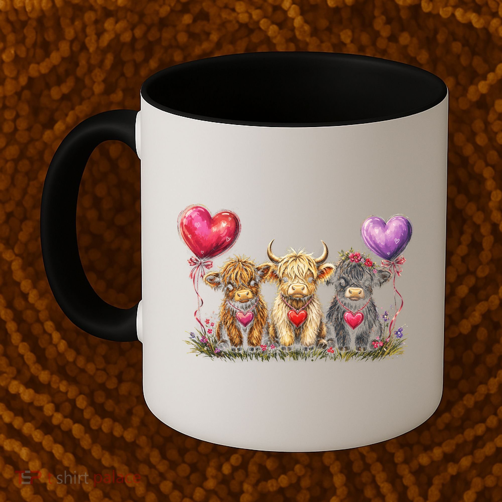Cute Highland Cows Coffee Mug