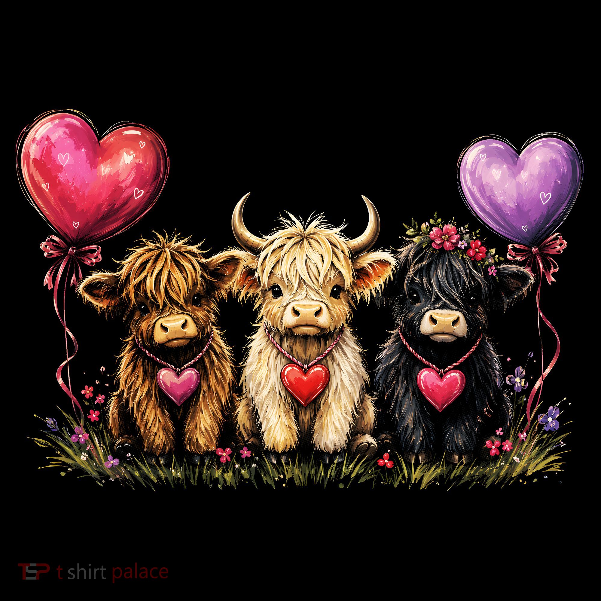 Cute Highland Cows Coffee Mug
