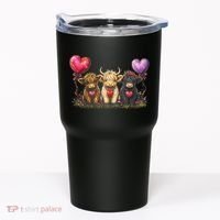 Cute Highland Cows Tumbler thumb 0