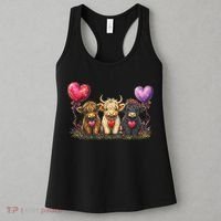 Cute Highland Cows Women's Tank Top thumb 3
