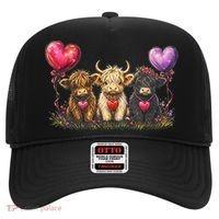 Cute Highland Cows Hat thumb 0