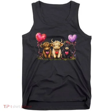 Cute Highland Cows Tank Top