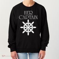 Cruise Her Captain His Anchor Couple Women's Sweatshirt thumb 0