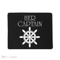 Cruise Her Captain His Anchor Couple Mousepad thumb 0
