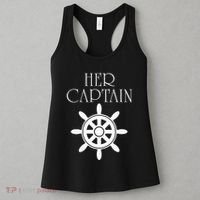 Cruise Her Captain His Anchor Couple Women's Tank Top thumb 3