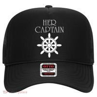 Cruise Her Captain His Anchor Couple Hat thumb 0