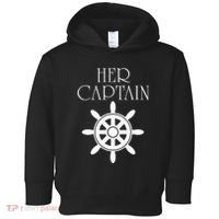 Cruise Her Captain His Anchor Couple Toddler Hoodie thumb 0
