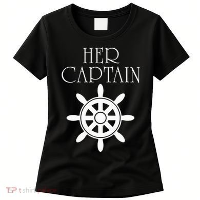 Cruise Her Captain His Anchor Couple Women's T-Shirt