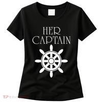 Cruise Her Captain His Anchor Couple Women's T-Shirt thumb 0