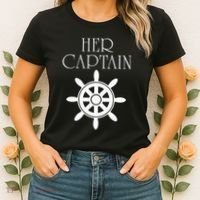 Cruise Her Captain His Anchor Couple Women's T-Shirt thumb 2