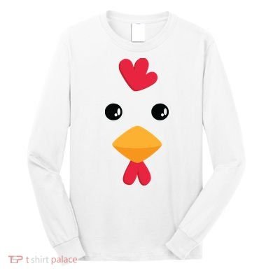 Chicken Halloween Costume Long Sleeve Shirt