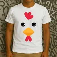 Chicken Halloween Costume T-Shirt thumb 3