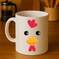Chicken Halloween Costume Coffee Mug thumb 4