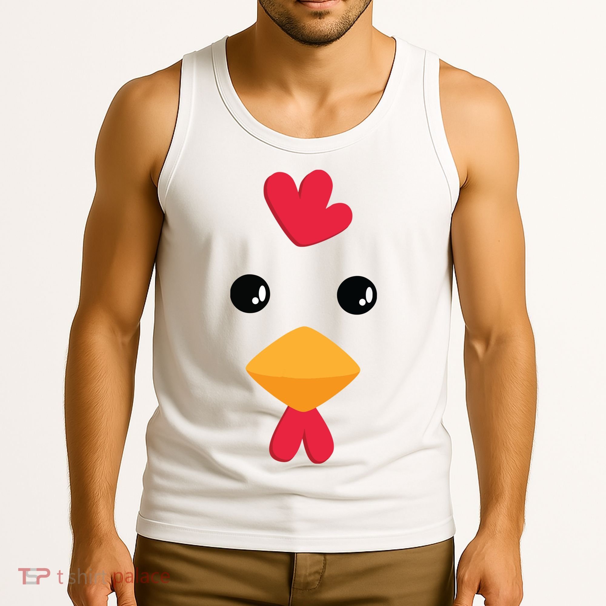 Chicken Halloween Costume Tank Top