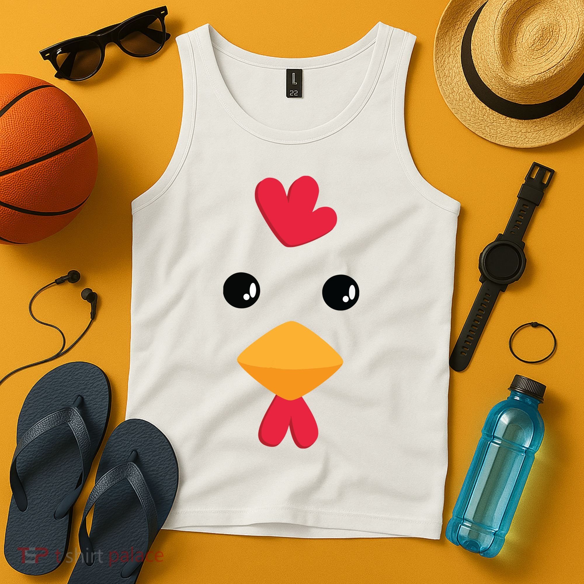 Chicken Halloween Costume Tank Top