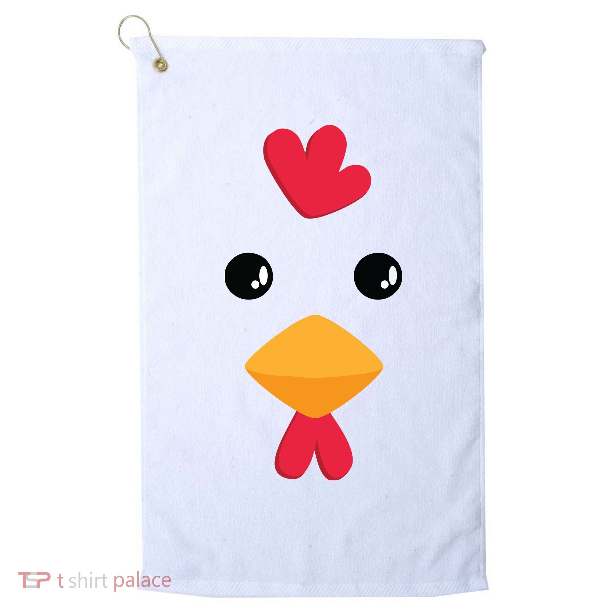 Chicken Halloween Costume Golf Towel