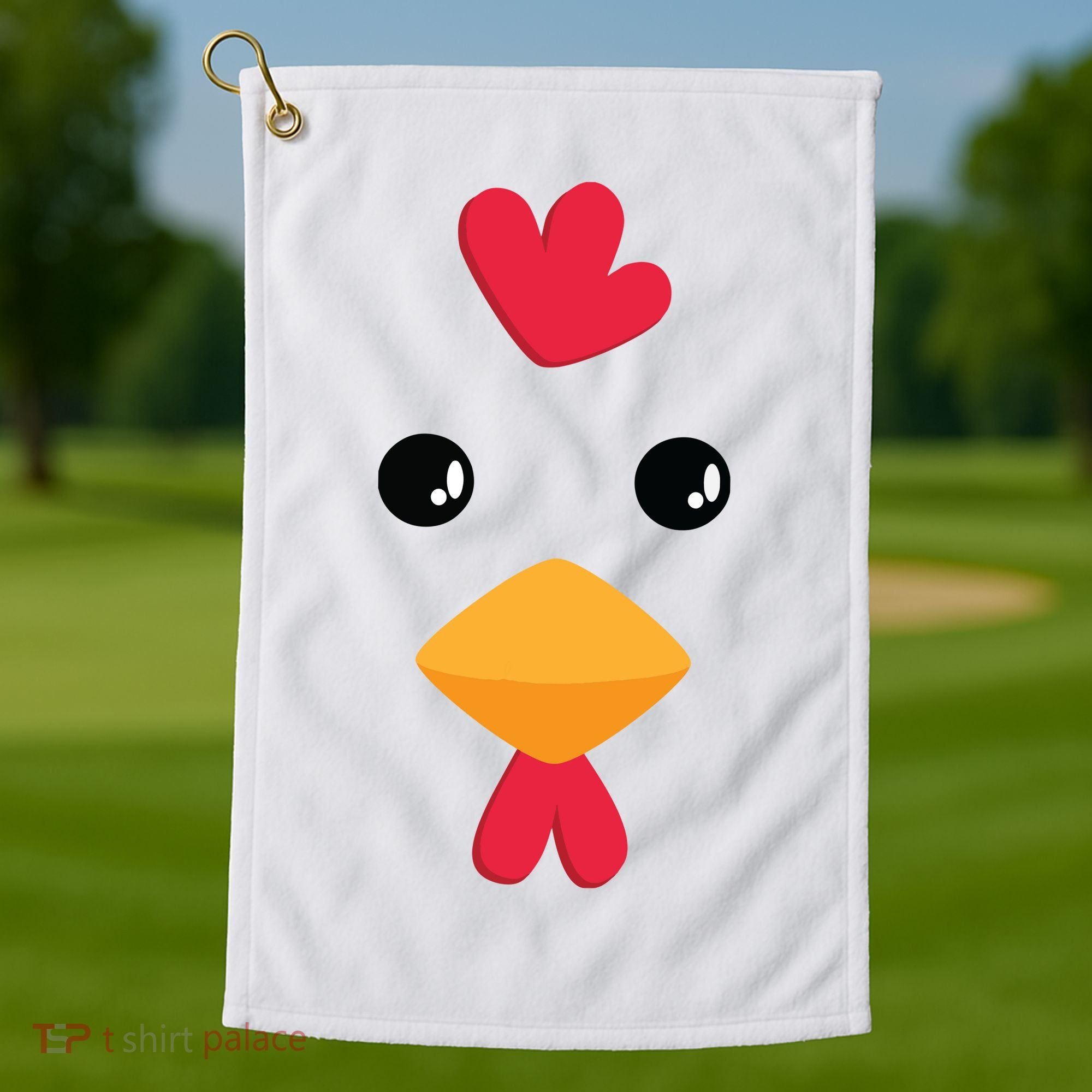 Chicken Halloween Costume Golf Towel