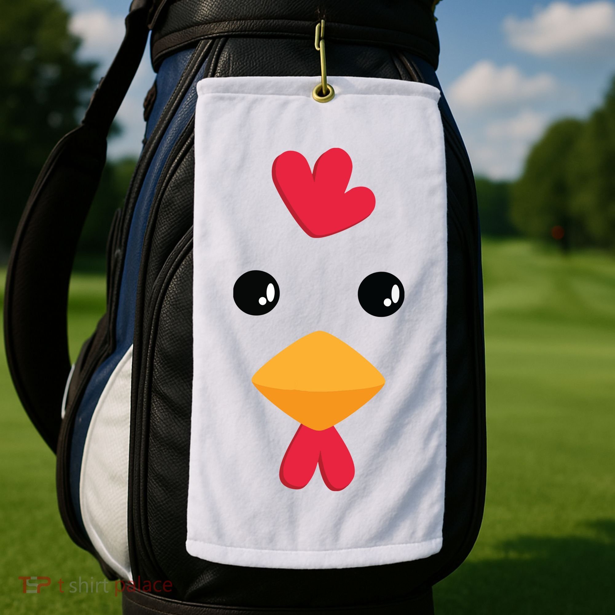 Chicken Halloween Costume Golf Towel
