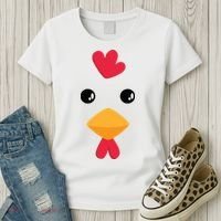 Chicken Halloween Costume Women's T-Shirt thumb 3