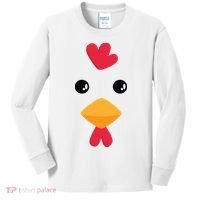 Chicken Halloween Costume Kids Long Sleeve Shirt thumb 0