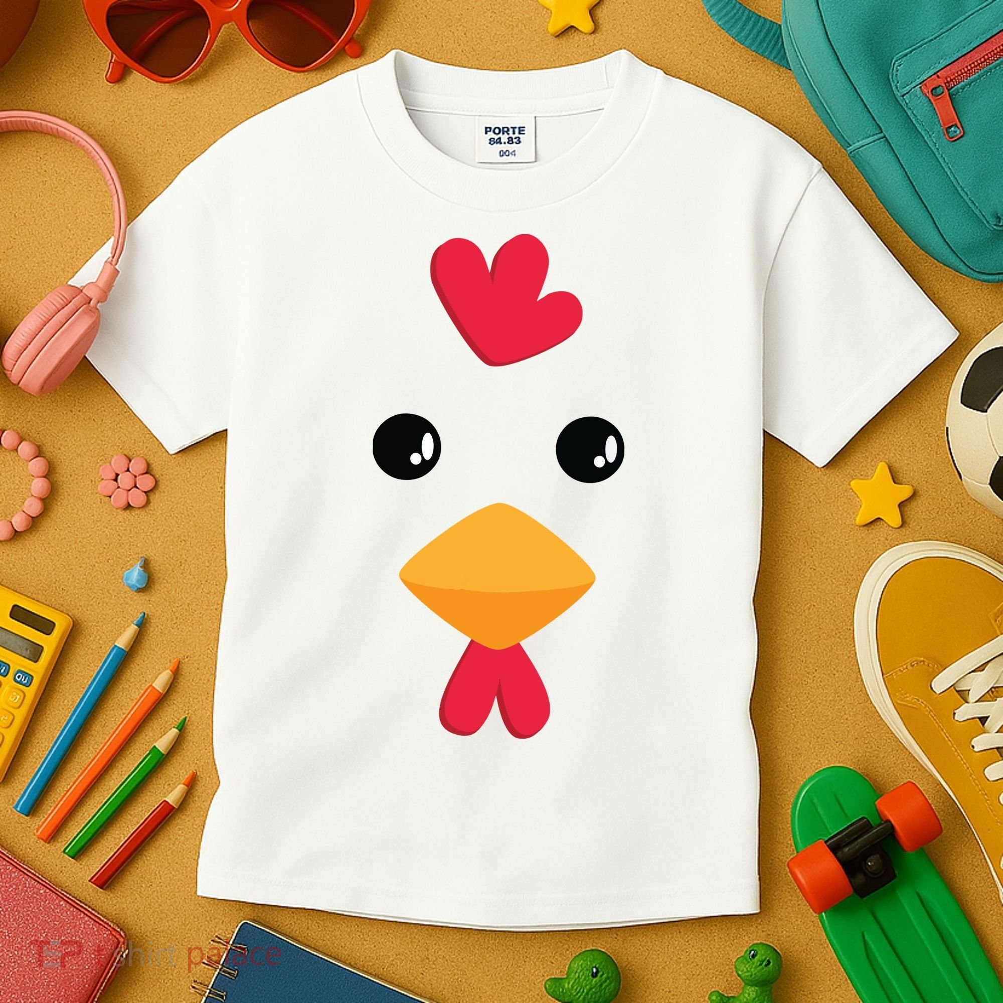 Chicken Halloween Costume Kids T-Shirt
