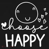 Choose Happy Cute Smile Face Sweatshirt thumb 3