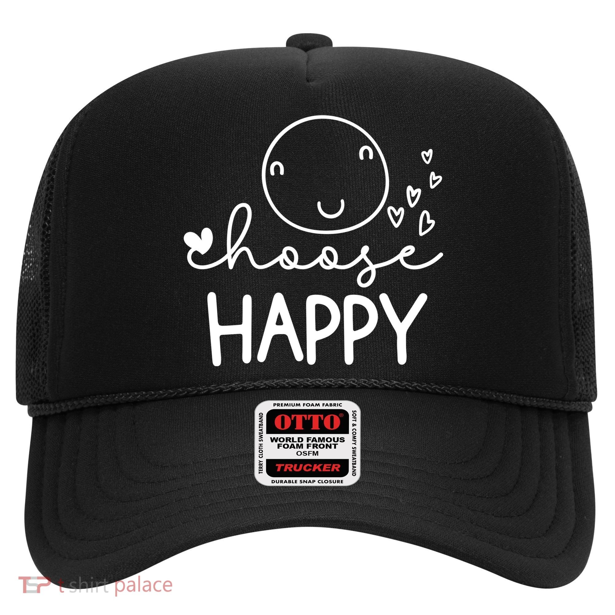 Choose Happy Cute Smile Face Hat
