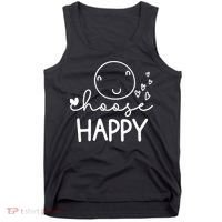 Choose Happy Cute Smile Face Tank Top thumb 0