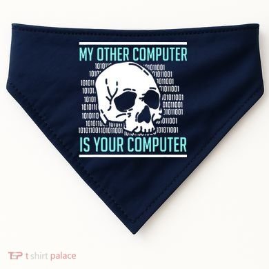 Cyber Hacker Computer Security Expert Cybersecurity USA-Made Doggie Bandana