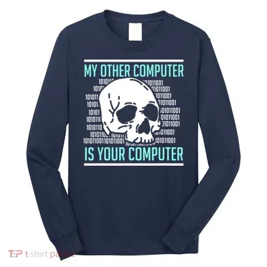 Cyber Hacker Computer Security Expert Cybersecurity Long Sleeve Shirt