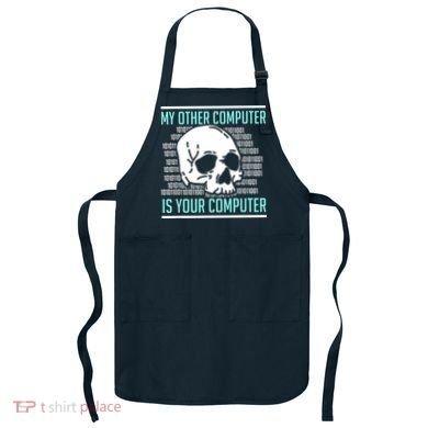 Cyber Hacker Computer Security Expert Cybersecurity Apron