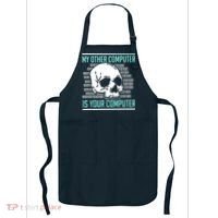 Cyber Hacker Computer Security Expert Cybersecurity Apron thumb 0