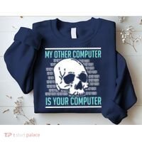 Cyber Hacker Computer Security Expert Cybersecurity Sweatshirt thumb 2