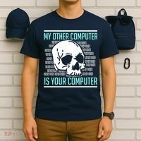 Cyber Hacker Computer Security Expert Cybersecurity T-Shirt thumb 6