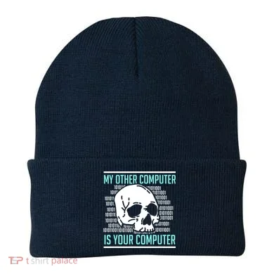 Cyber Hacker Computer Security Expert Cybersecurity Beanie
