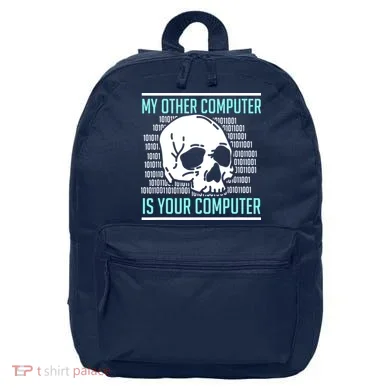 Cyber Hacker Computer Security Expert Cybersecurity 16 in Basic Backpack