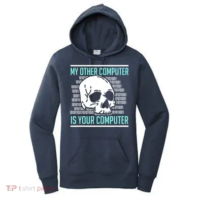 Cyber Hacker Computer Security Expert Cybersecurity Women's Hoodie
