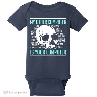 Cyber Hacker Computer Security Expert Cybersecurity Baby Bodysuit