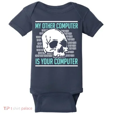 Cyber Hacker Computer Security Expert Cybersecurity Baby Bodysuit