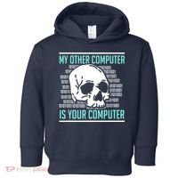 Cyber Hacker Computer Security Expert Cybersecurity Toddler Hoodie thumb 0