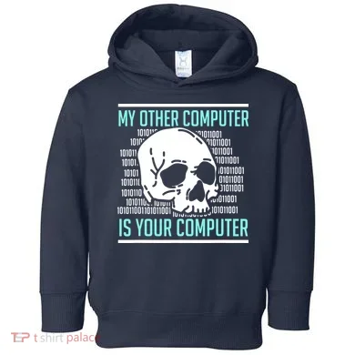 Cyber Hacker Computer Security Expert Cybersecurity Toddler Hoodie