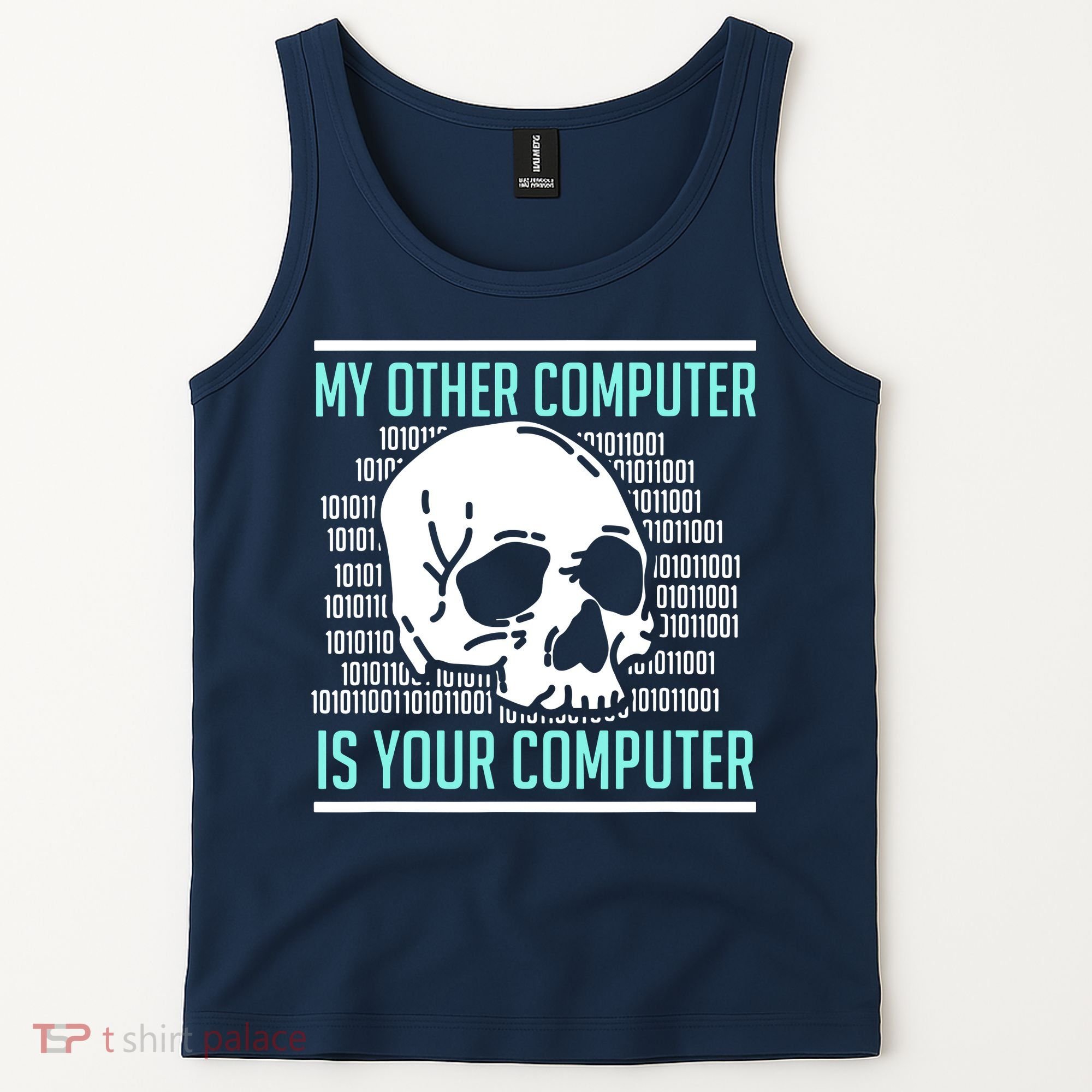 Cyber Hacker Computer Security Expert Cybersecurity Tank Top