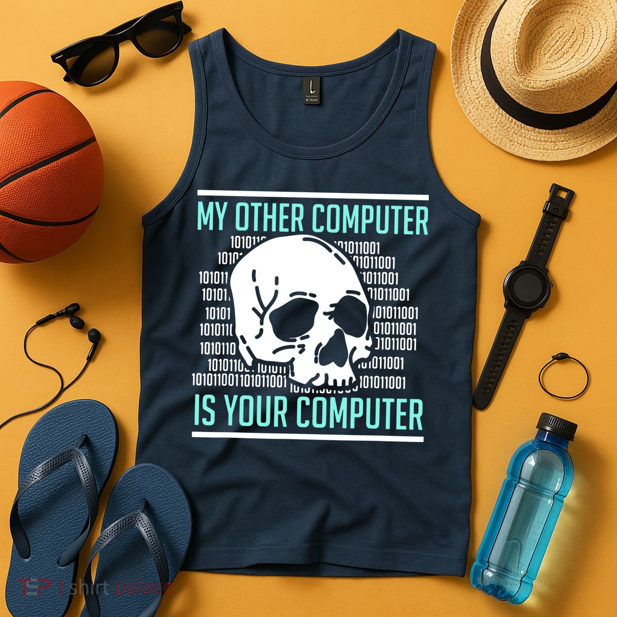 Cyber Hacker Computer Security Expert Cybersecurity Tank Top