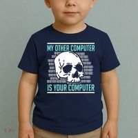 Cyber Hacker Computer Security Expert Cybersecurity Toddler T-Shirt thumb 2