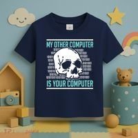 Cyber Hacker Computer Security Expert Cybersecurity Toddler T-Shirt thumb 3