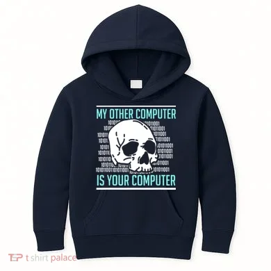Cyber Hacker Computer Security Expert Cybersecurity Kids Hoodie