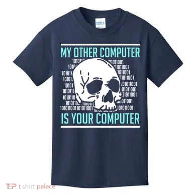 Cyber Hacker Computer Security Expert Cybersecurity Kids T-Shirt