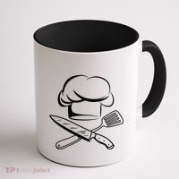 Chef Hat Culinary Sous Chef Cuisine Kitchen Chief Cook Tools Coffee Mug thumb 1
