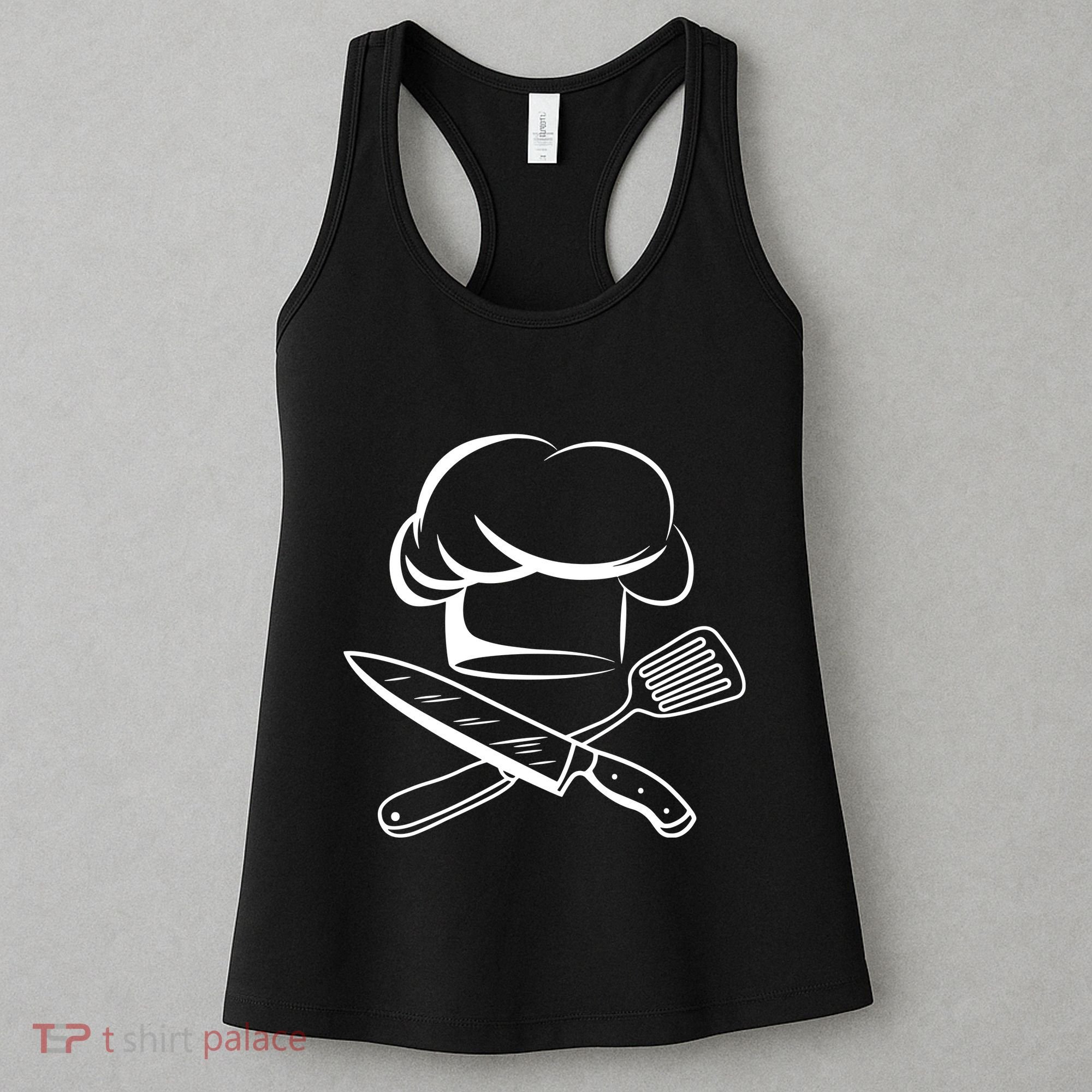 Chef Hat Culinary Sous Chef Cuisine Kitchen Chief Cook Tools Women's Tank Top