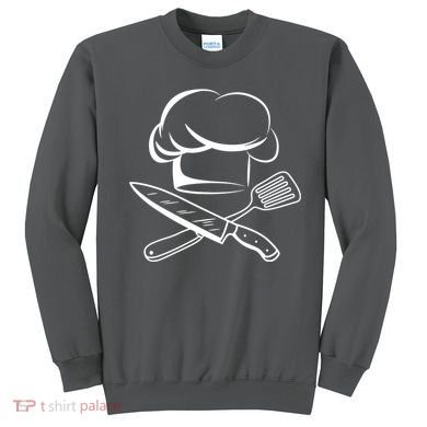 Chef Hat Culinary Sous Chef Cuisine Kitchen Chief Cook Tools Sweatshirt